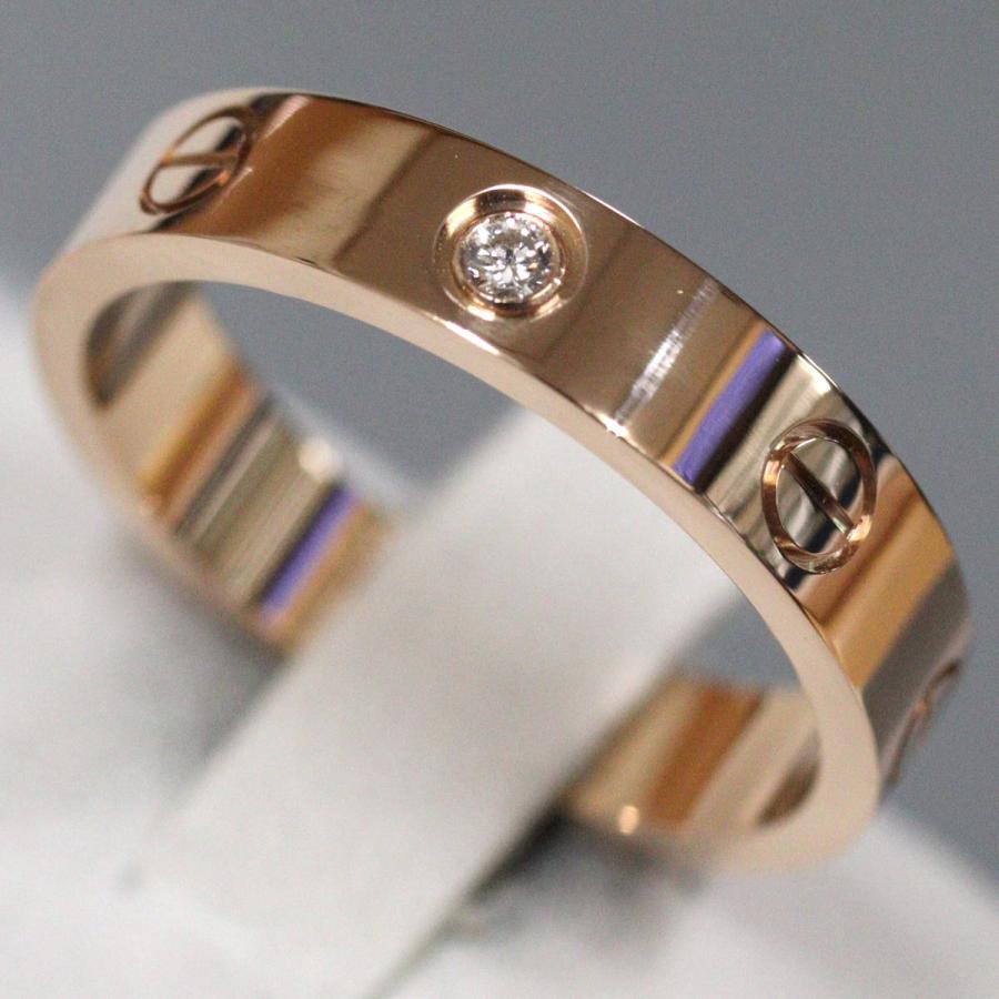 LOVE（Cartier） カルティエ 750PG ミニラブリング4.7g #14(#54