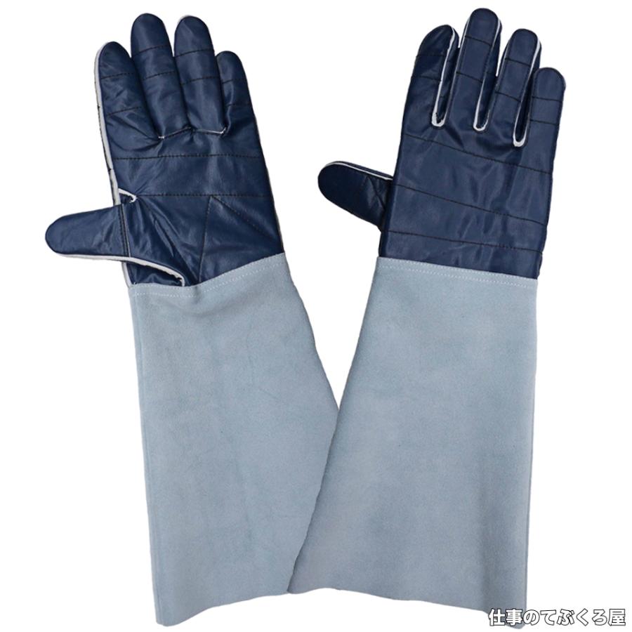 富士グローブ 果樹収穫 トゲ対策 皮手袋 TH-700 とげハンド : 仕事の