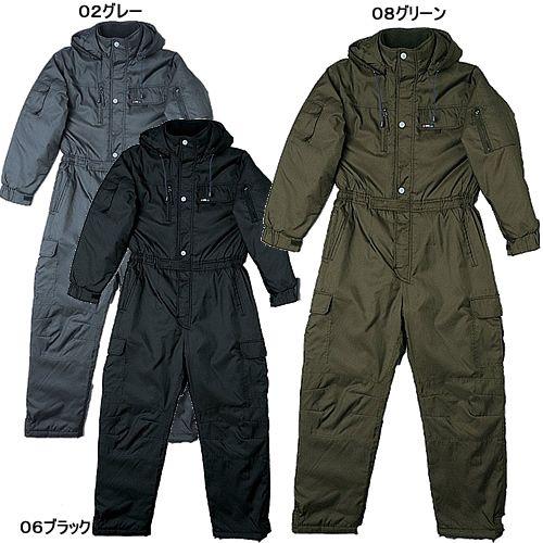 シンメン（BigRun）617防寒ツナギ服（4L・5L）/ポリエステル100%防寒円