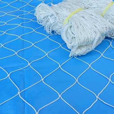 ネット　５ｍ×５ｍ 安全ネット 5m×5m【10cm目合・落下防止・ポリエステル】 : 仕事師通販