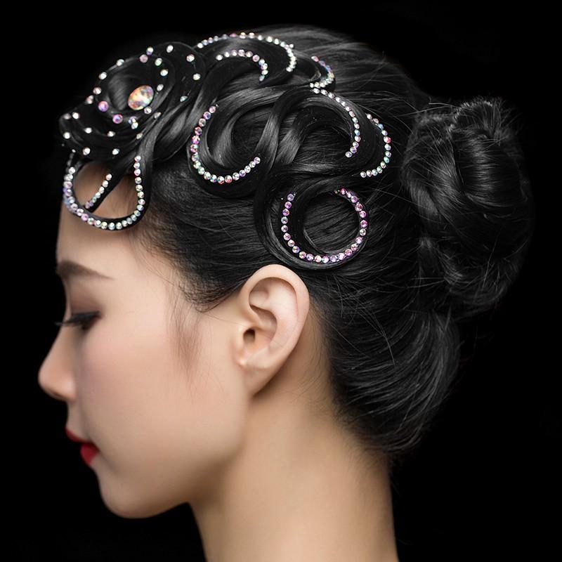人気のファッションブランド 社交ダンスドレス 競技 デモ ダンス衣装 ラテンドレス モダンドレス アクセサリー ネックレス ヘアアクセサリー スワロフスキー Materialworldblog Com