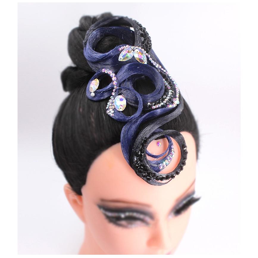 社交ダンスドレス　 競技　デモ　ダンス衣装　 ラテンドレス　モダンドレス　アクセサリー　　ネックレス　 ヘアアクセサリー　011997_1