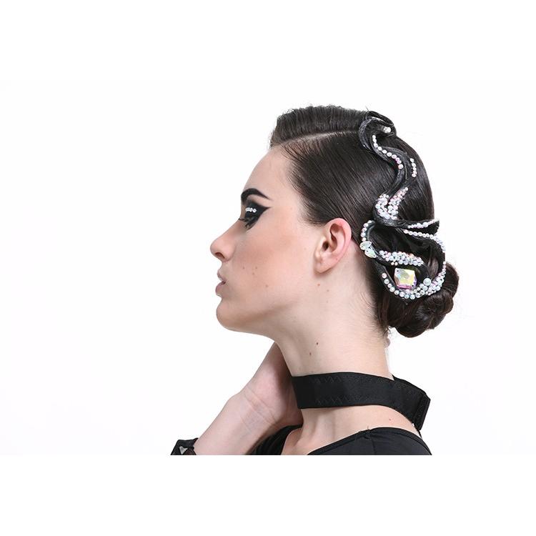 社交ダンスドレス　 競技　デモ　ダンス衣装　 ラテンドレス　モダンドレス　アクセサリー　　ネックレス　 ヘアアクセサリー　012000