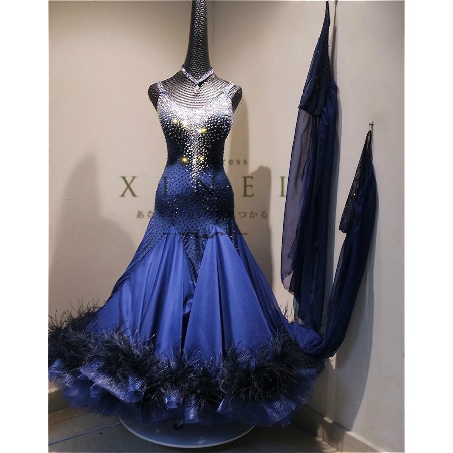 高知インター店 社交ダンスドレス ラテンドレス モダンドレス ロングスカート ダンスウエア 競技 デモ パーティー ダンス衣装 ワンピース 01 人気が高い Www Euronetbike Net