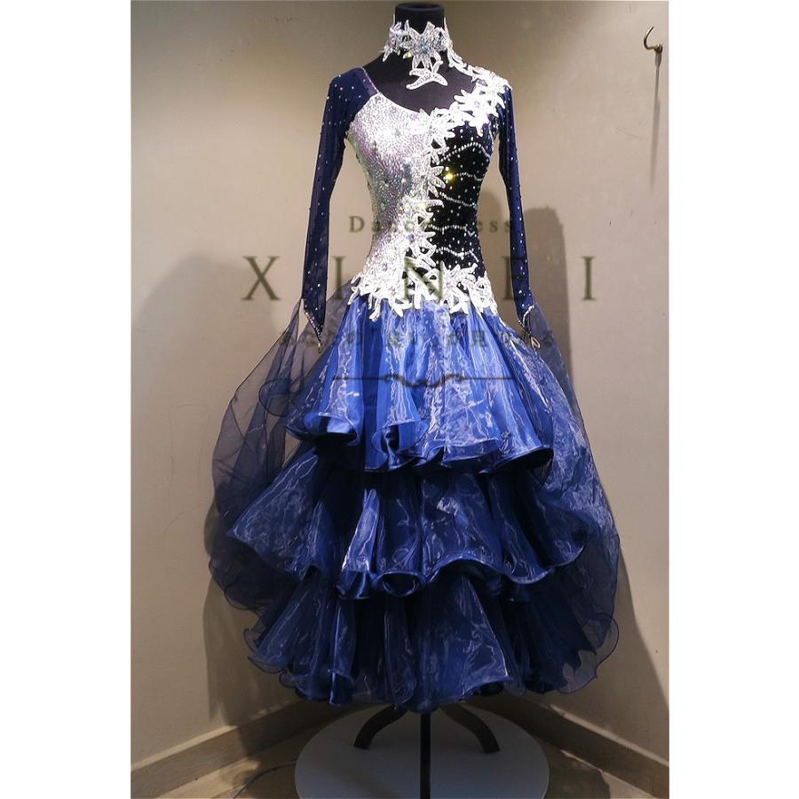 ロングスカート パーティー デモ ワンピース ラテンドレス モダンドレス 競技 競技 ダンス衣装 スポーツ ダンス バレエ 社交ダンスドレス 0190 Xineiダンスドレス 0190 ダンスウエア 高級高品質ブランドの