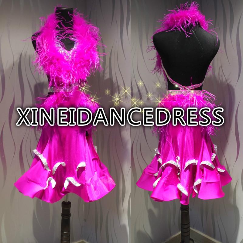 社交ダンスドレス ラテンドレス ドレス ダンス衣装 モダンドレス ロングスカート ダンスウエア 競技 デモ ラテンドレス パーティー ダンス衣装 ワンピース Xineiダンスドレス 公式ストア