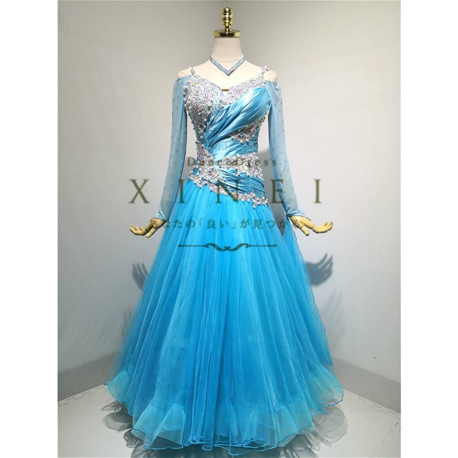 国際ブランド 社交ダンスドレス ラテンドレス モダンドレス ロングスカート ダンスウエア 競技 デモ パーティー ダンス衣装 ワンピース 本店は Zoetalentsolutions Com