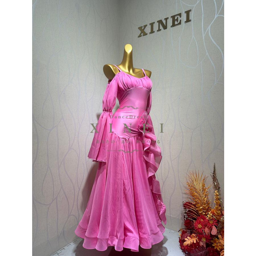 受注後生産 社交ダンスドレス ラテンドレス モダンドレス ロング