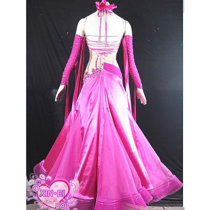 即購入可★ 送料無料社交ダンスドレス　 ラテンドレス　モダンドレス　競技　デモ　ダンス衣装　ワンピース オーダーメード 【N7301026539】(26380円)