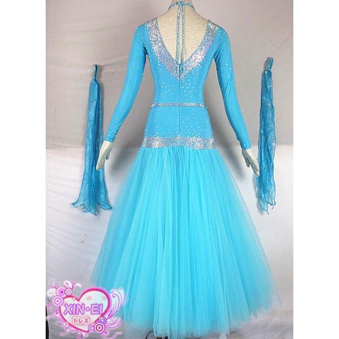 [大特価] 送料無料社交ダンスドレス　 ラテンドレス　モダンドレス　競技　デモ　ダンス衣装　ワンピース オーダーメード 【KU6716771582】(24269円)