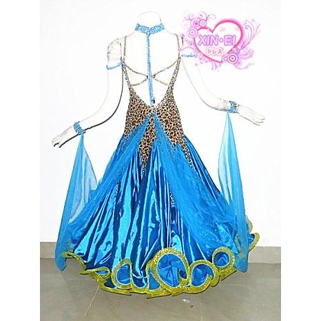 ウルトラ！ 送料無料社交ダンスドレス　 ラテンドレス　モダンドレス　競技　デモ　ダンス衣装　ワンピース オーダーメード 【DGJ7100071889】(25654円)