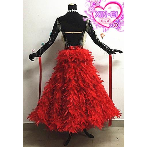 【新品訳あり】 送料無料社交ダンスドレス　 ラテンドレス　モダンドレス　競技　デモ　ダンス衣装　ワンピース オーダーメード 【ZYX1594095864】(57598円)