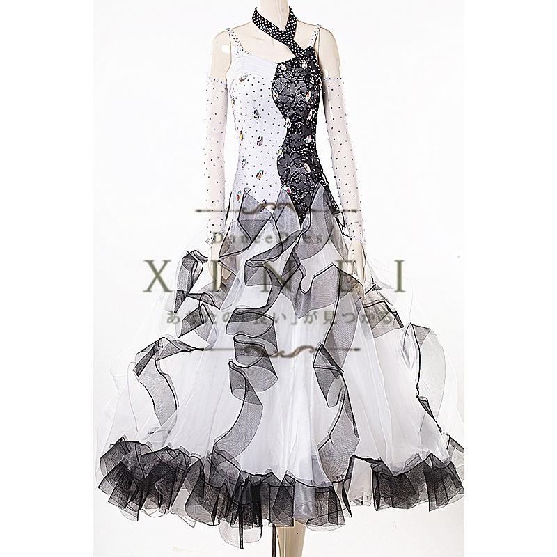 送料無料社交ダンスドレス　 ラテンドレス　モダンドレス　競技　デモ　ダンス衣装　ワンピース オーダーメード