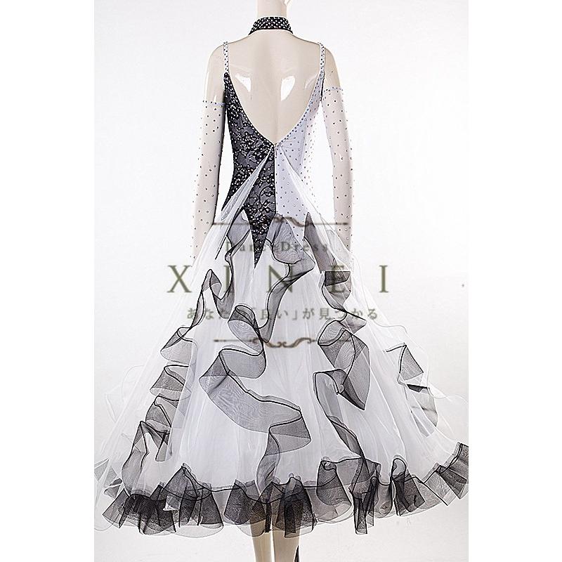 本日価格！！ 送料無料社交ダンスドレス　 ラテンドレス　モダンドレス　競技　デモ　ダンス衣装　ワンピース オーダーメード 【UO5474903249】(19782円)