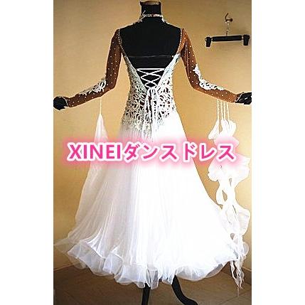 【推し】 送料無料社交ダンスドレス　 ラテンドレス　モダンドレス　競技　デモ　ダンス衣装　ワンピース オーダーメード 【SKC8657380991】(31281円)