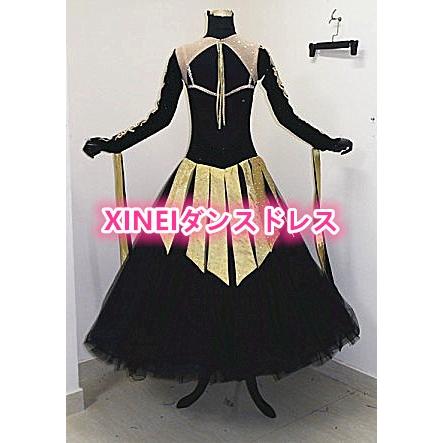 【値下げ】 送料無料社交ダンスドレス　 ラテンドレス　モダンドレス　競技　デモ　ダンス衣装　ワンピース オーダーメード 【RIZ7754304750】(28018円)