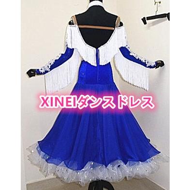 高評価続出！ 送料無料社交ダンスドレス　 ラテンドレス　モダンドレス　競技　デモ　ダンス衣装　ワンピース オーダーメード 【QGW8597039451】(31063円)