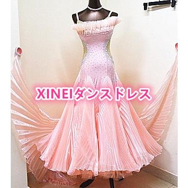 送料無料社交ダンスドレス　 ラテンドレス　モダンドレス　競技　デモ　ダンス衣装　ワンピース オーダーメード