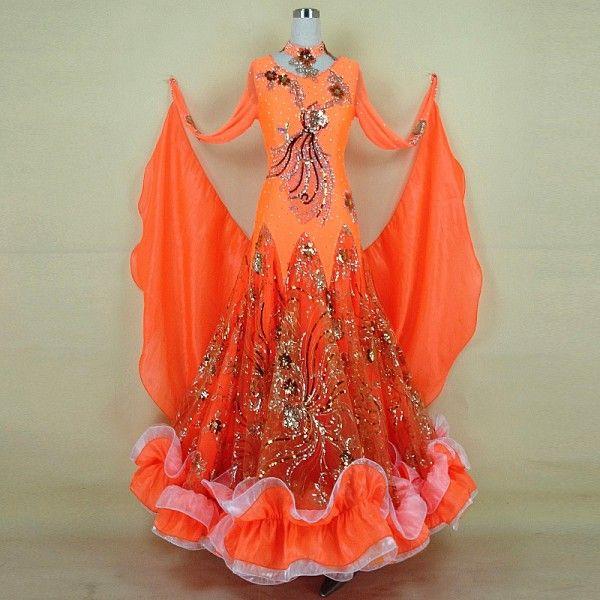 ラテンドレス モダンドレス ロングスカート ダンスウエア 競技 デモ ダンス衣装 ワンピース ドレス ダンス衣装 ダンス 用のドレスを扱っております 076 送料無料 社交ダンスドレス オーダーメード 送料無料 社交ダンスドレス