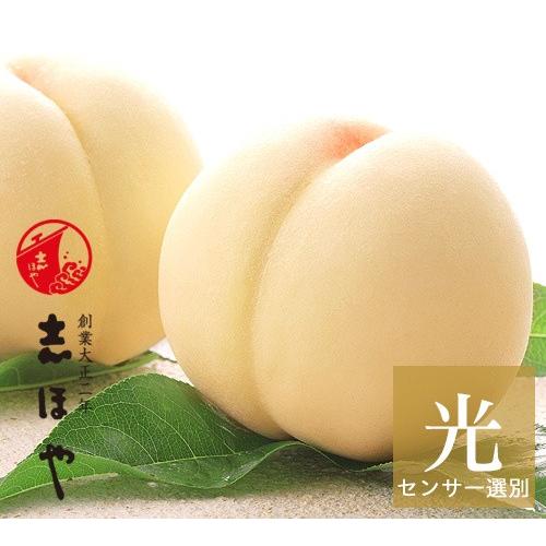 【注文締切予定日:7月12日】清水白桃 ≪光センサー選別 ロイヤル≫ 岡山 白桃 お中元 ギフト お供 お取り寄せL(6玉)、又は、2L(5玉)