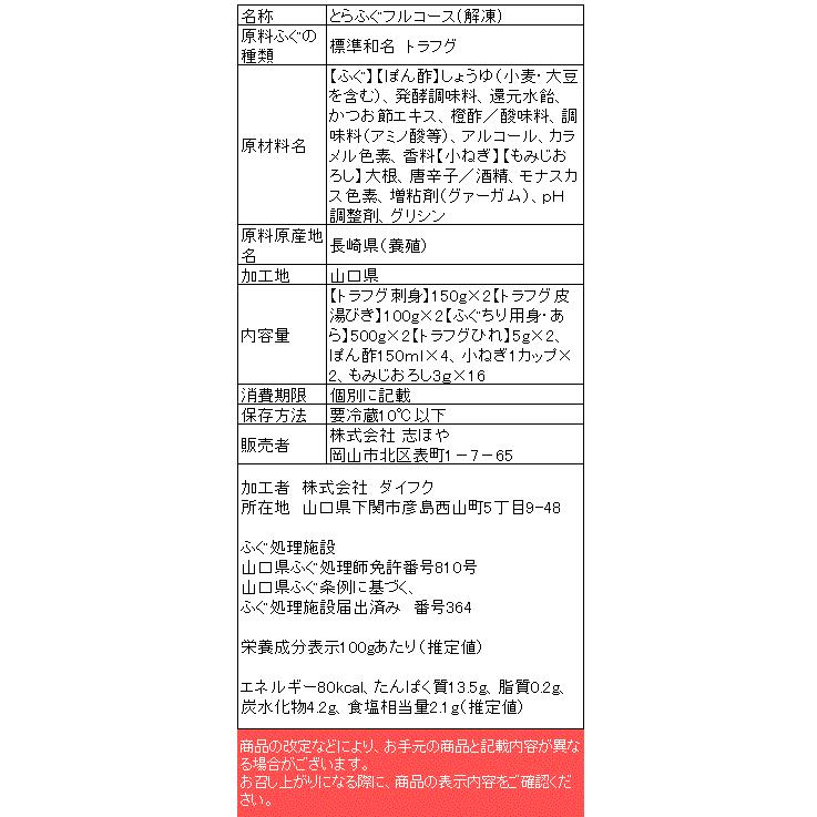 とらふぐフルコースW 33cm×2絵皿 ふぐ刺 ふぐ鍋 お祝 内祝 お返し お取り寄せ ギフト8人前｜shihoya｜02