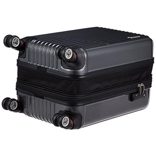 [エース] スーツケース クレスタ 機内持ち込み可 エキスパンド機能付 39L(拡張時) 48 cm 3.2kg ブラックカーボン