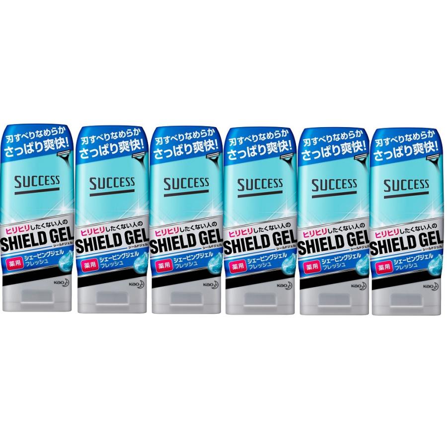 サクセス 送料無料 6個セット サクセス 薬用シェービングジェル