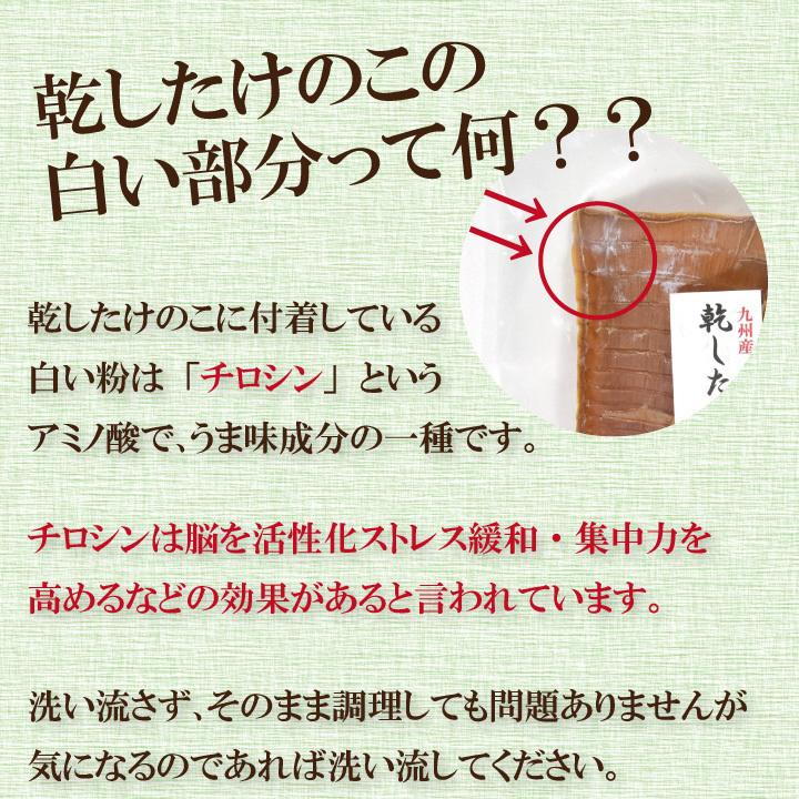 九州産乾したけのこ80g 国産 干し筍 干しタケノコ 乾燥タケノコ 送料