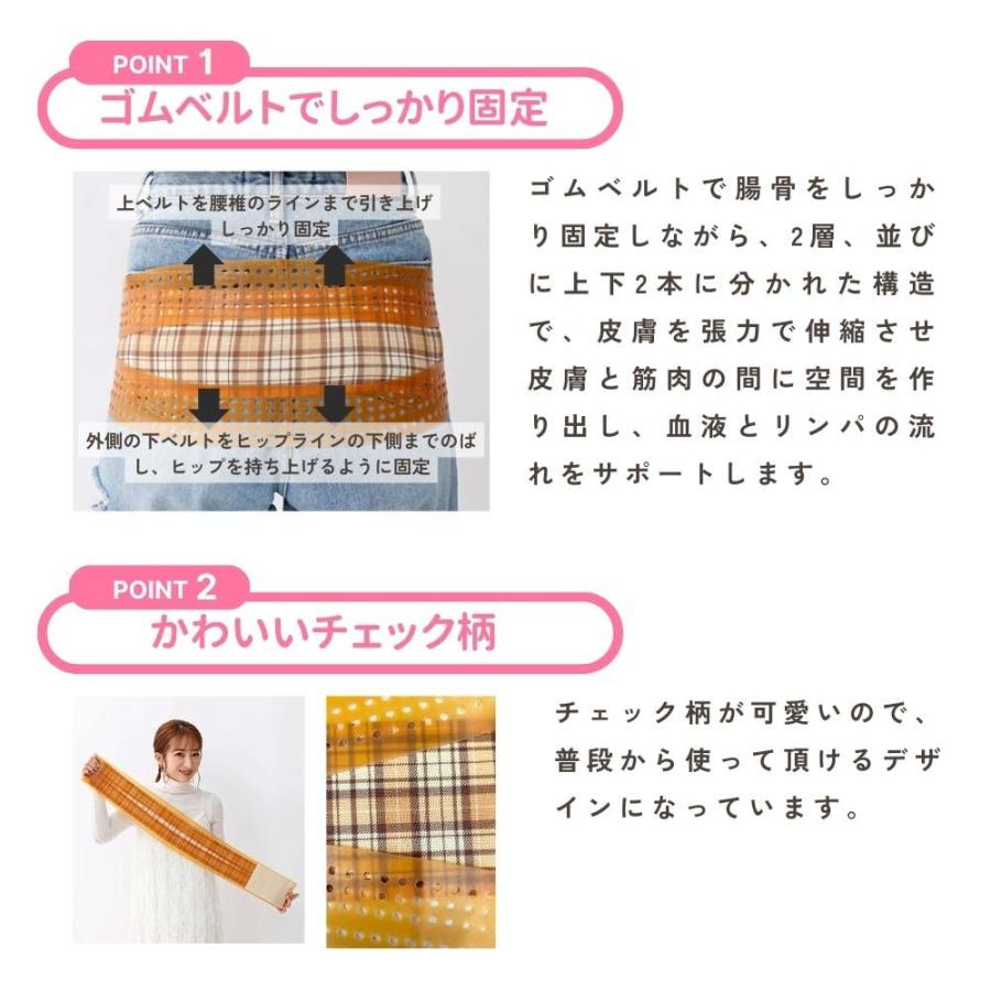 辻希美 プロデュース 骨盤ベルト 正規販売店 腰用 骨盤ケア 骨盤補正