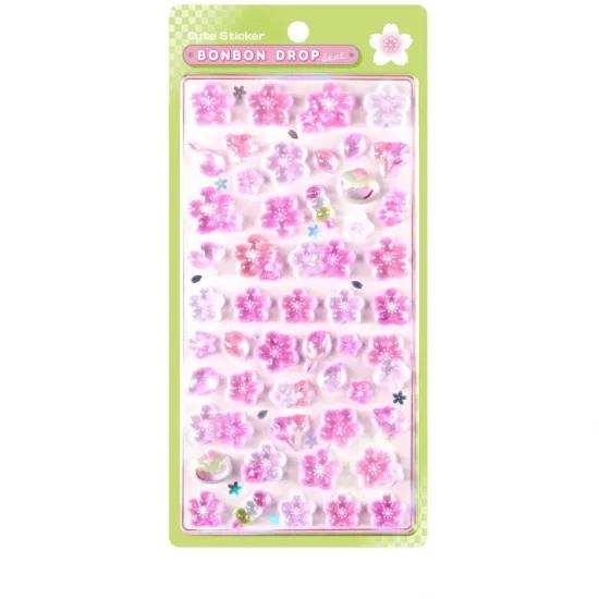 Q-LiA（クーリア） ボンボンドロップシール 和柄 桜 94471