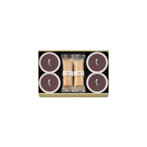 たねや 本生羊羹4個 ふくみ天平4個 詰合せ プレゼント 水ようかん 水