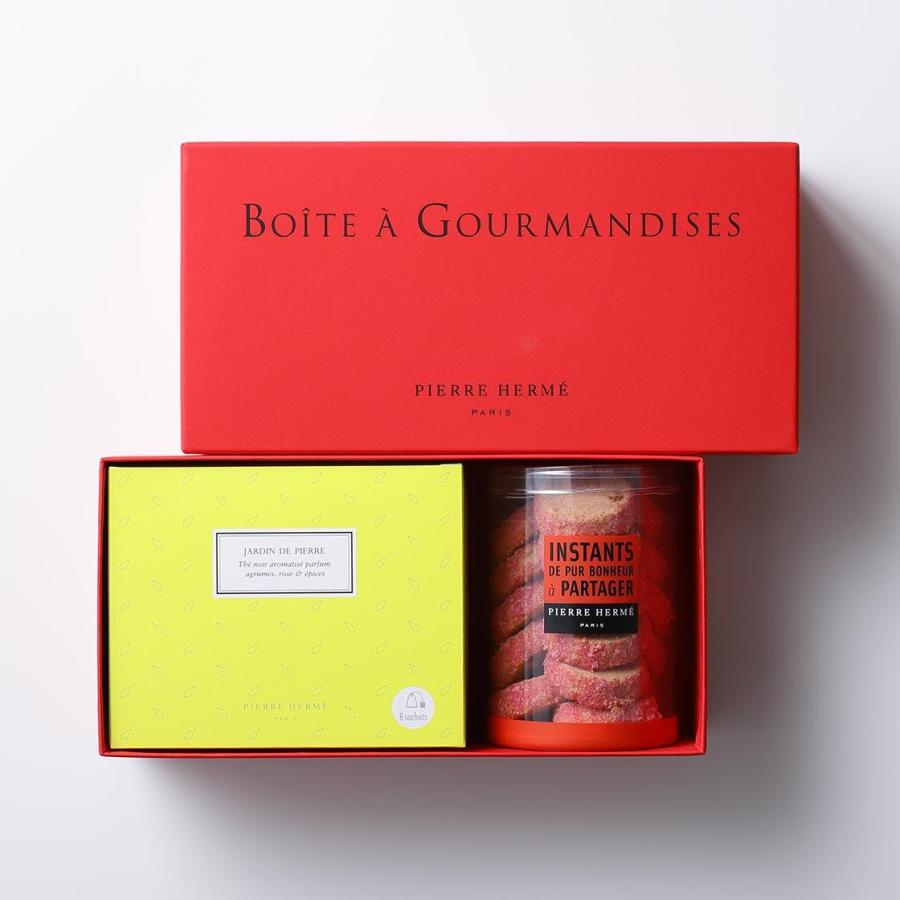 ピエール・エルメ・パリ サブレ＆紅茶ギフト「サブレ イスパハン＆テ