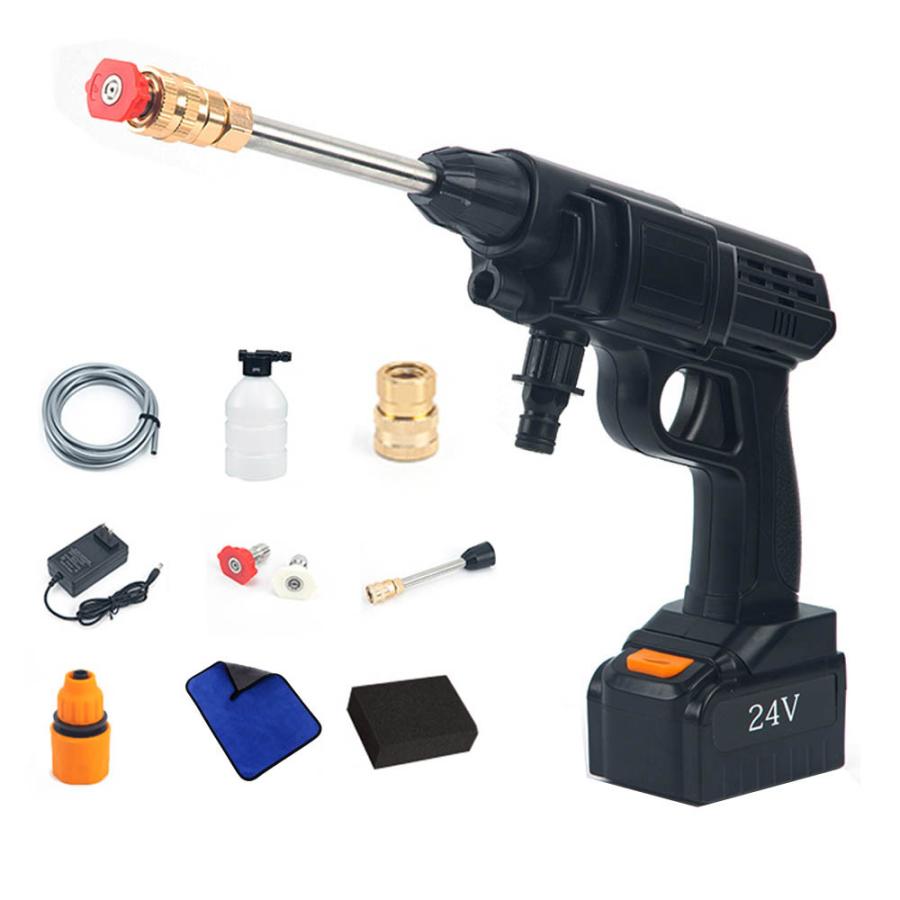 在庫処分70%OFF】IKEMI 高圧洗浄機 コードレス 充電式 24v 2.8mpa 充電