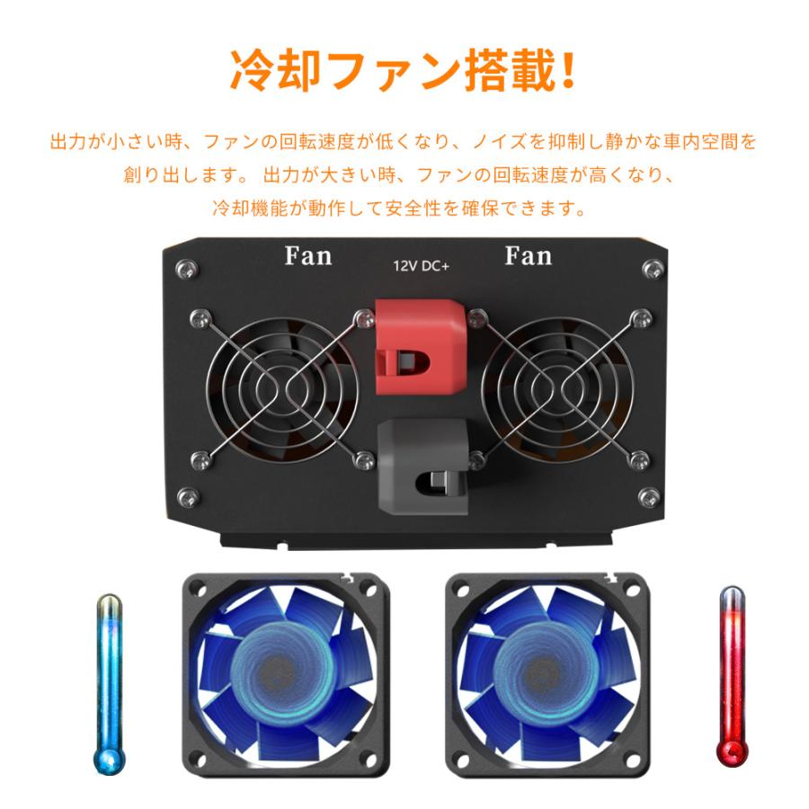 IKEMI インバーター 12v 正弦波 2000w 24v 100v 50/60HZ切替 DC IKEMI インバーター 12v 正弦波 2000w 24v 100v 50/60HZ切替 DC
