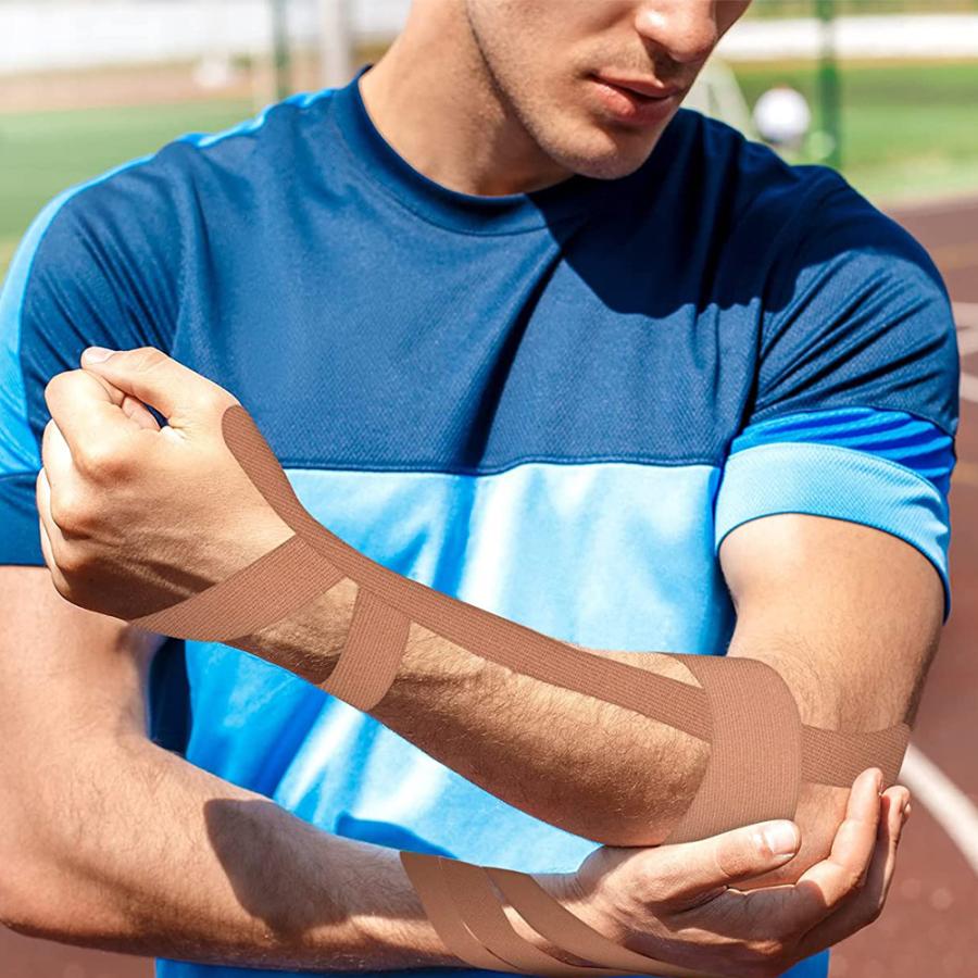 キネシオロジーテープ　スポーツタイプ4巻　テーピング業務サイズ Amazon.co.jp: トワテック キネシオロジーテープ スポーツタイプ