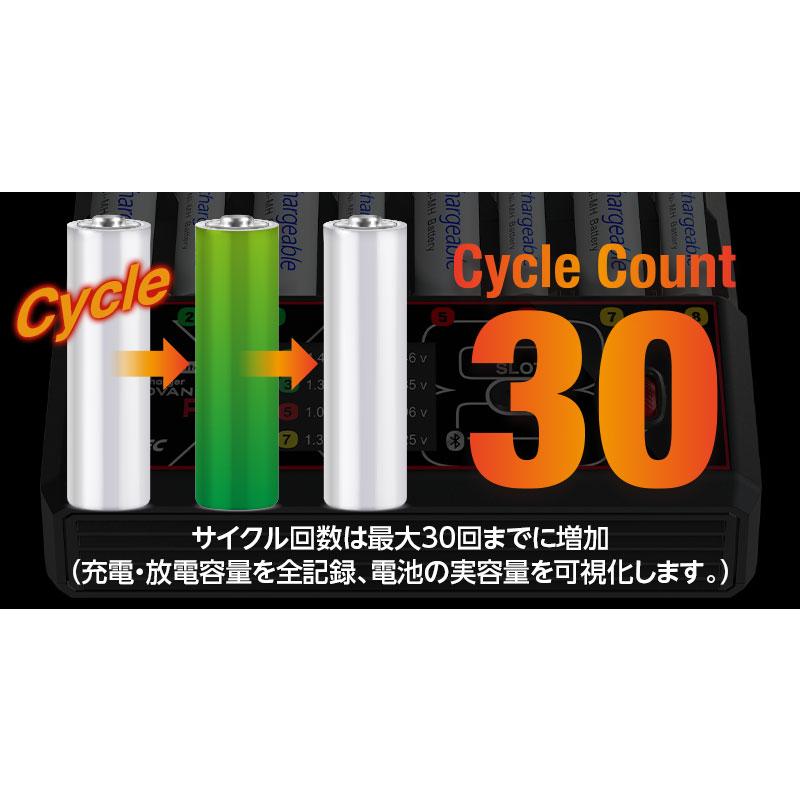 HiTEC（ハイテック） 単三/単四充電器 AA/AAA Charger X8 Advanced EX