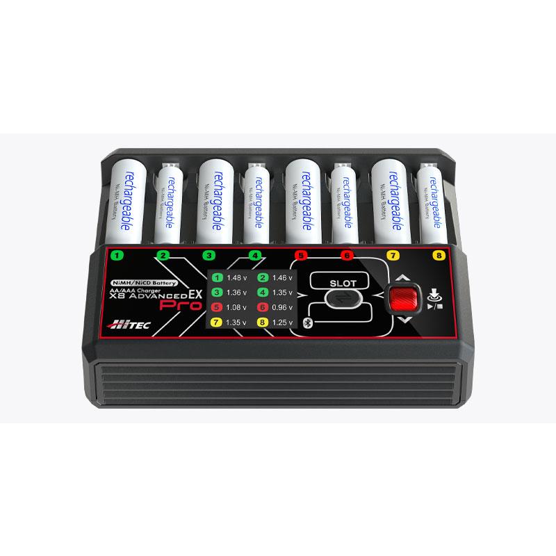 ミニ四駆 充電器 ハイテック X8 Advanced EX Pro 同等品 hitec 44368 AA/AAA Charger X8 Advanced EX Pro |