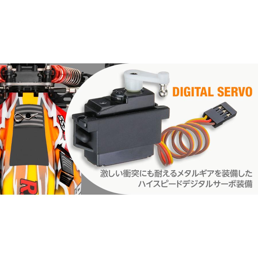 WLToys WL 1/14 4WD オフロードカー ドライビング ブラシレスVer