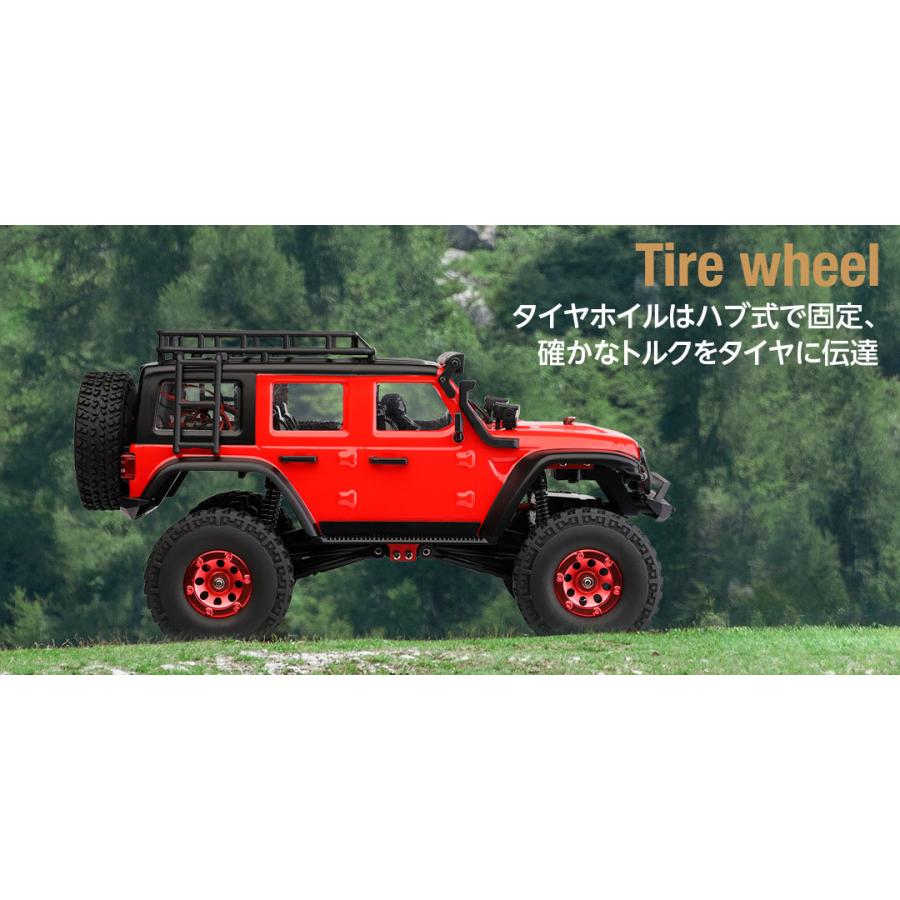 【GWセール開催中】WL 1/24 4WD ミニロッククローラー クライミングビークル 日本正規品 2428｜shiki2011｜07