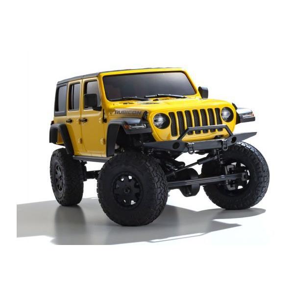 ミニッツ4x4 ジープ ラングラー アンリミテッド ルビコン ヘラヤライエロー