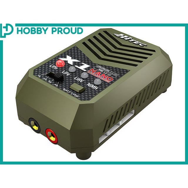ハイテック 充電器 X1 ナノ 日本正規品 PSE取得済 限定カラー：オリーブドラブ お手軽 定番 Hitec AC BALANCE