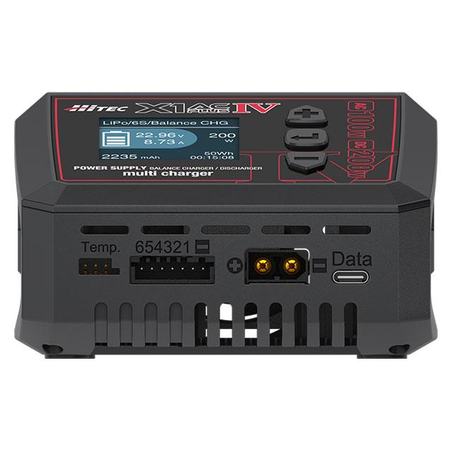HiTEC（ハイテック） 付属品充実の定番充電器！ X1 AC PLUS IV 日本