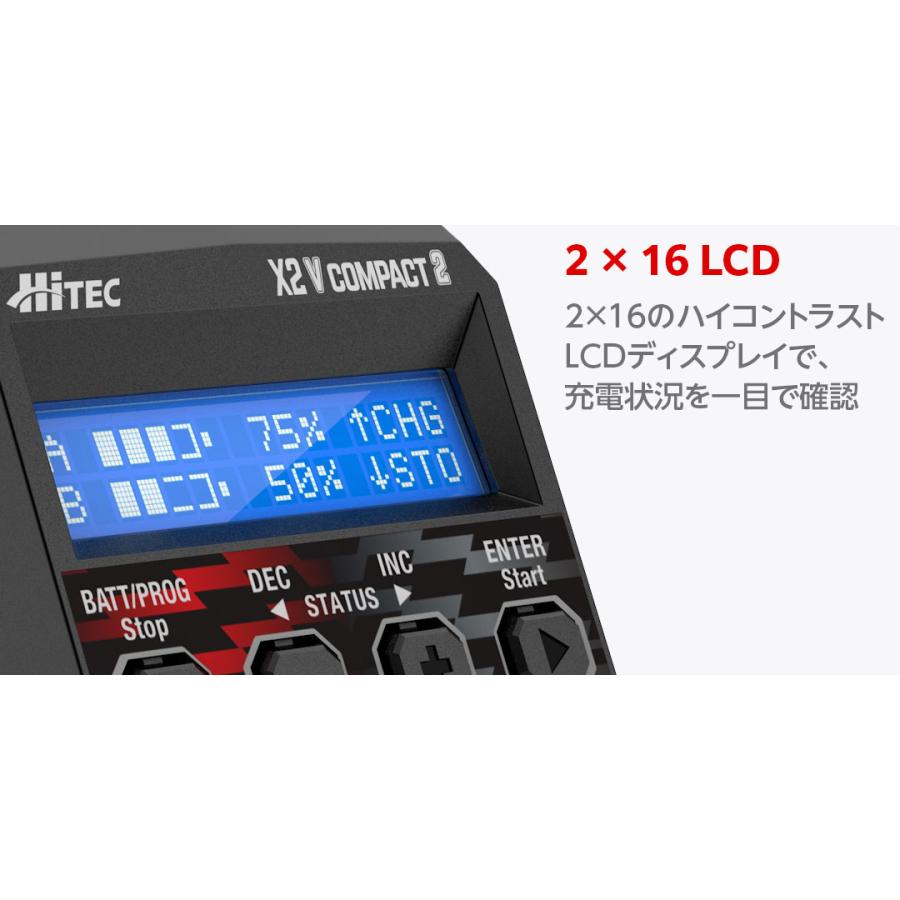 HiTEC（ハイテック） X2 Vertical Compact 2 日本正規品 44363 PSE取得