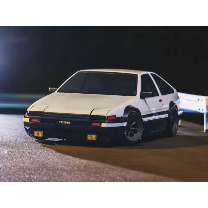 京商 1/10 EP 2WD フェーザーD2 FZD2シリーズ レディセット 34501T1 トヨタ スプリンター トレノ AE86 ホワイト 4548565487424の画像