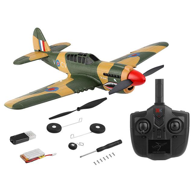 hitec XK A220 100g未満　ラジコン飛行機　中古品 HiTEC（ハイテック） XK A220 P-40 Fighter RTF 日本正規品 技適認証済