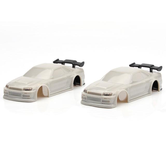 美品 ハイテック ターボレーシング C74 1/76 C74 Black On-road Car［ 1/76スケール C74ブラック オン