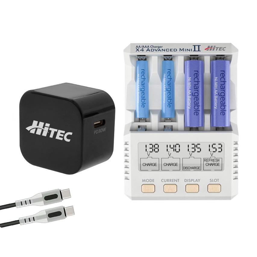 HiTEC ハイテック X4 アドバンスミニ II(ホワイト) +USB PD HiTEC ハイテック X4 アドバンスミニ II(ホワイト) +USB PD