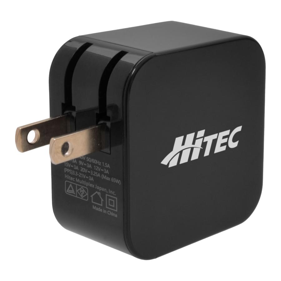 HiTEC ハイテック X1 NANO USB+USB PD CHARGER 65W 日本正規品 HiTEC ハイテック X1 NANO USB+USB PD CHARGER 65W 日本正規品