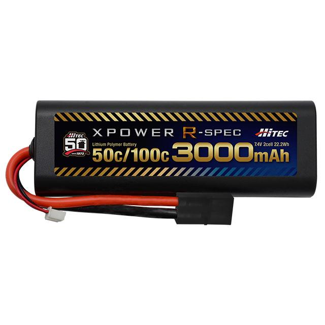 ホビーラジコン Hitec XPOWER R-SPEC 4200mAh 50C/100C XPOWER R-SPEC Li-Po 7.4V 4200mAh 50C/100C タミヤタイプ