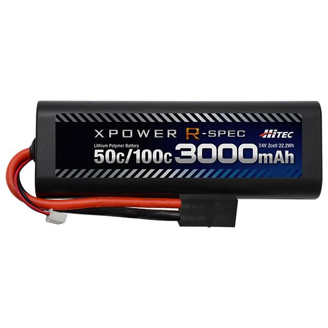 ハイテック XPOWER R-SPEC Li-Poバッテリー3000mAh 50C/100C 日本正規品 XPR3000-RT-B タミヤタイプ リポバッテリー 電動ラジコン RCカー ラリー｜shiki2011｜03